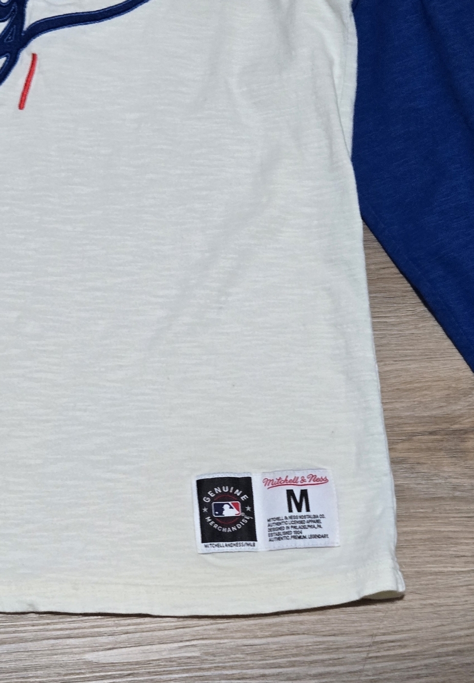 Mitchell & Ness Dodgers Embroidered Vintage Style Jersey Size M - Picture 3 of 11